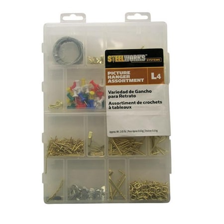 Hillman 130278 Assorted Picture Hanger Kit 5407135